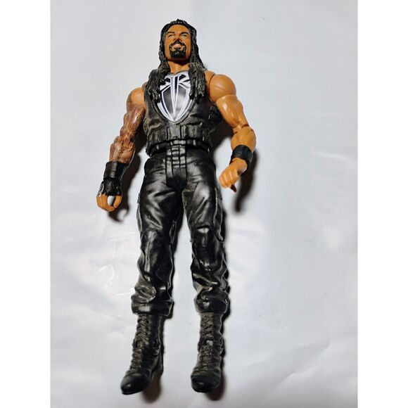Lot of 4 WWF/WWE Wrestling Figures Roman Reigns Brock Lesnar Undertaker & More - Picture 9 of 12